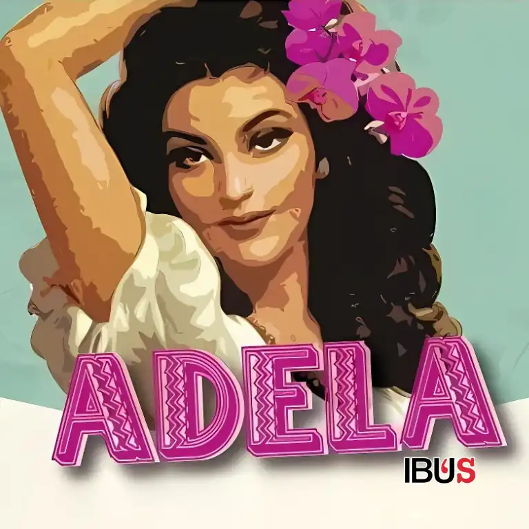 Etiqueta de cerveza Adela de Adelitas Cerveceras en primer plano