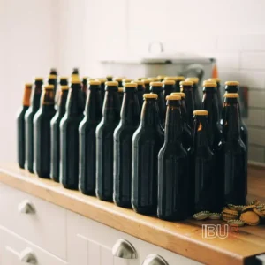 Botellas de cerveza listas para distribución en una cervecería mexicana, reflejando el panorama actual de la cerveza en México
