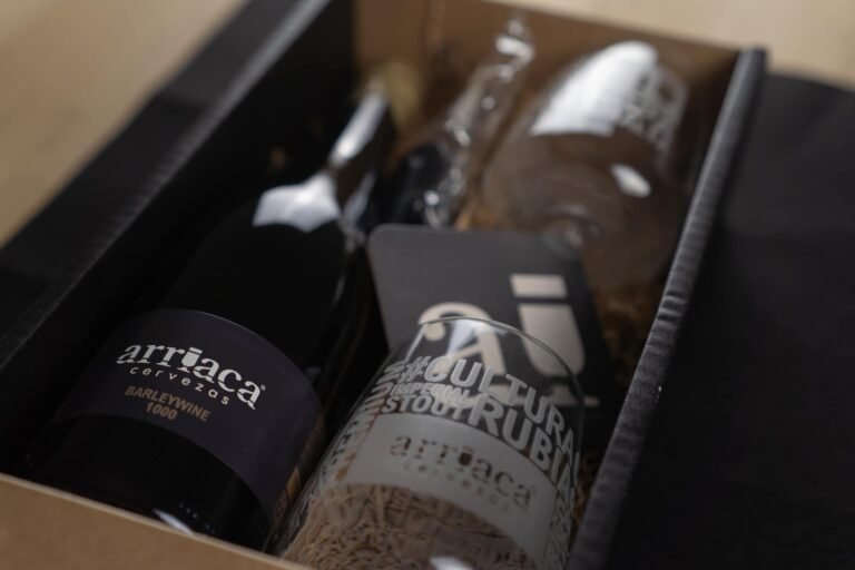 Pack de Barleywine de Cervezas Arriaca para conmemorar su décimo aniversario y lote número mil